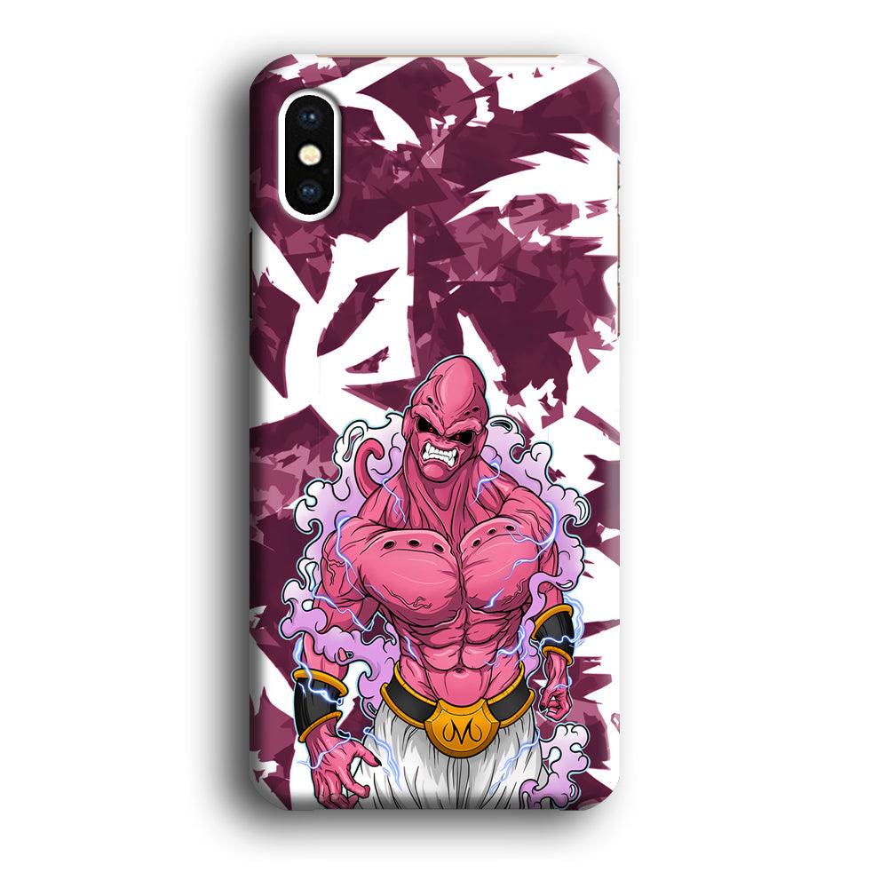 Dragon Ball Z Muscle of Majin Buu iPhone X Case-Oxvistore