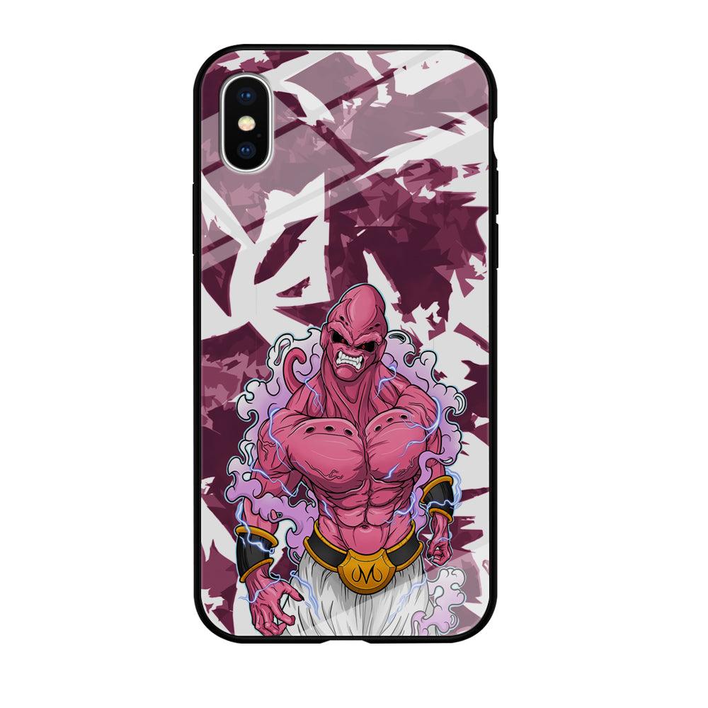 Dragon Ball Z Muscle of Majin Buu iPhone X Case-Oxvistore