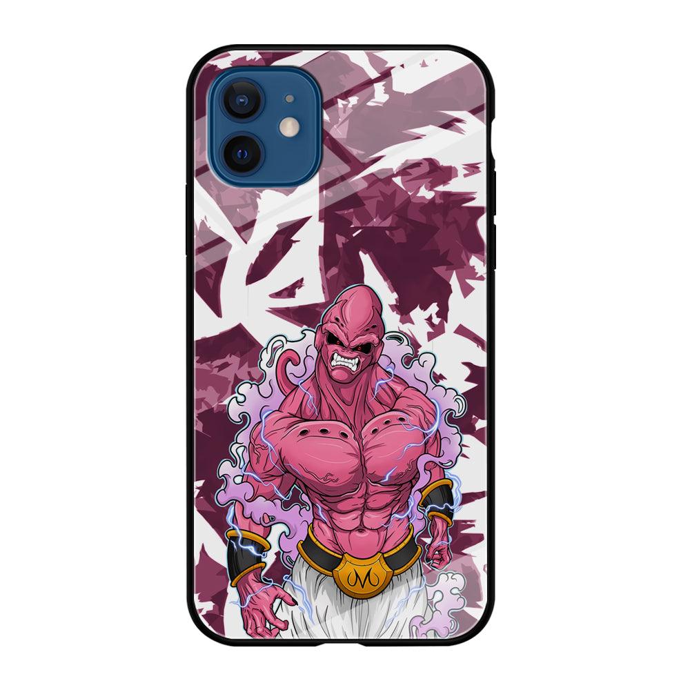 Dragon Ball Z Muscle of Majin Buu iPhone 12 Case-Oxvistore