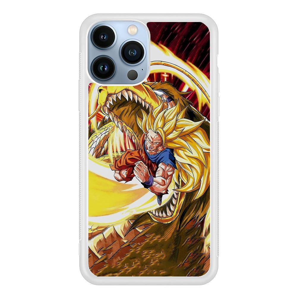 Dragon Ball Z Power of The Dragon iPhone 13 Pro Case-Oxvistore