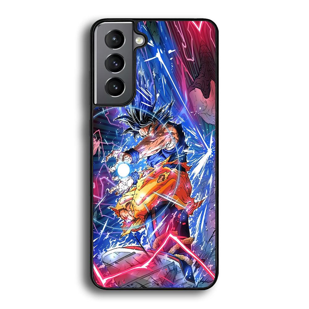 Dragon Ball Z Revenge Kame Kame Samsung Galaxy S24 Case-Rubber Black (2D Case)-Oxvistore