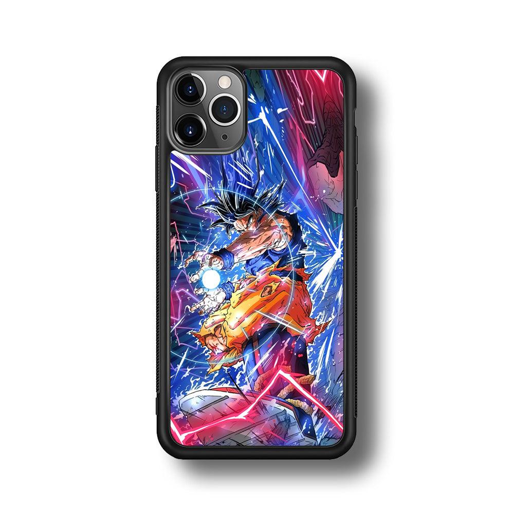 Dragon Ball Z Revenge Kame Kame iPhone 11 Pro Max Case-Rubber Black (2D Case)-Oxvistore