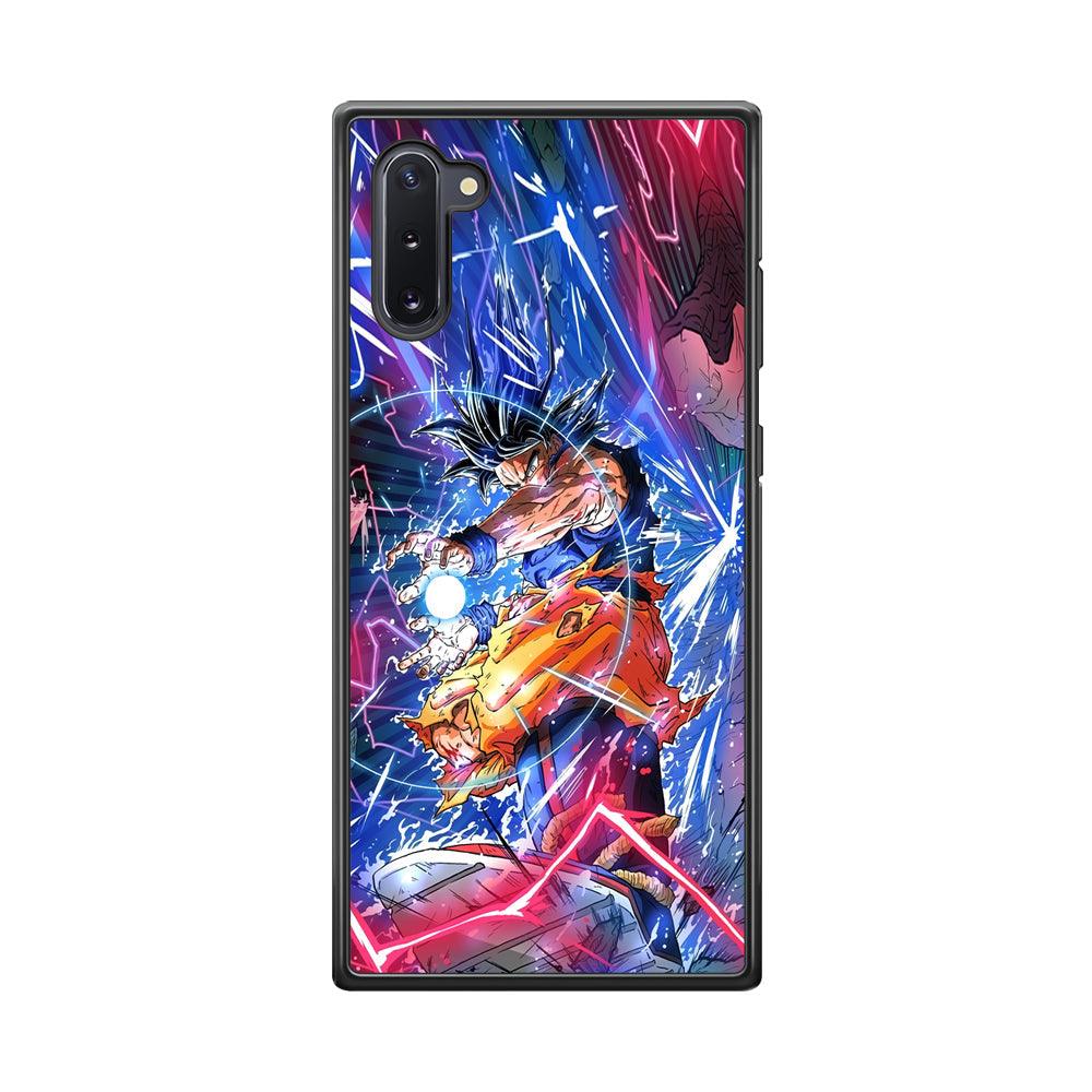 Dragon Ball Z Revenge Kame Kame Samsung Galaxy Note 10 Case-Rubber Black (2D Case)-Oxvistore