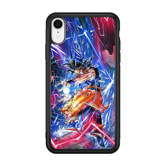 Dragon Ball Z Revenge Kame Kame iPhone XR Case-Rubber Black (2D Case)-Oxvistore