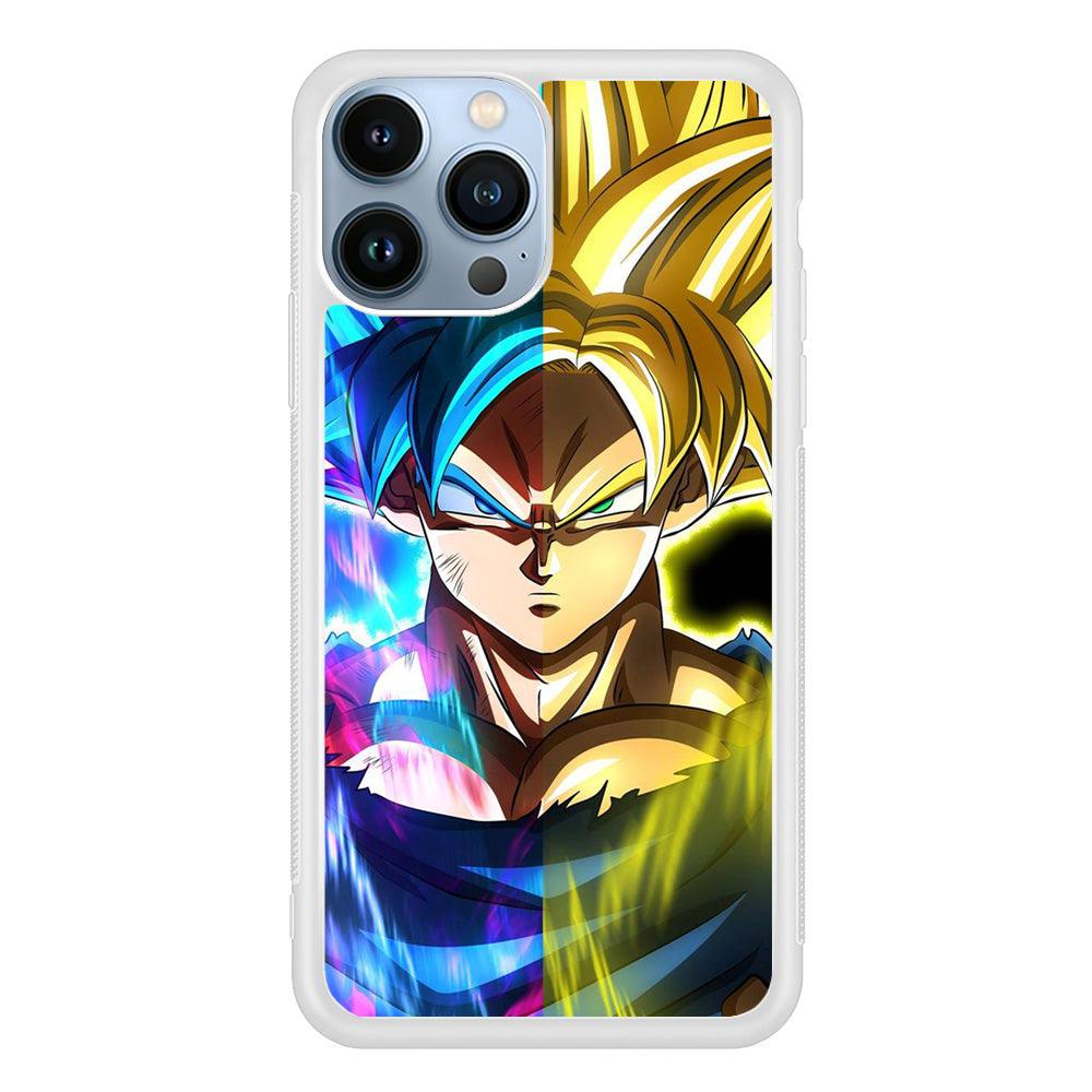 Dragon Ball Z Saiyan Step Up iPhone 13 Pro Case-Oxvistore