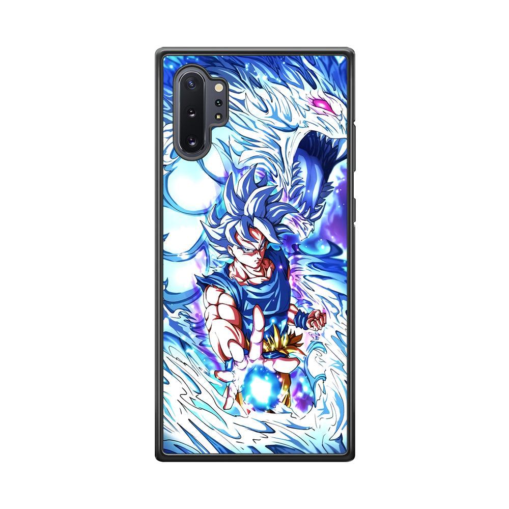 Dragon Ball Z Saiyan and Dragon Psyche Samsung Galaxy Note 10 Plus Case-Oxvistore