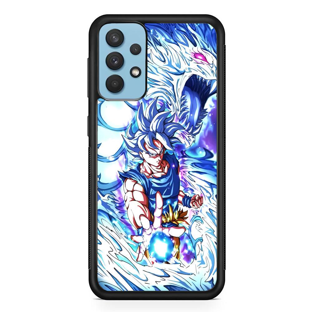 Dragon Ball Z Saiyan and Dragon Psyche Samsung Galaxy A32 Case-Oxvistore