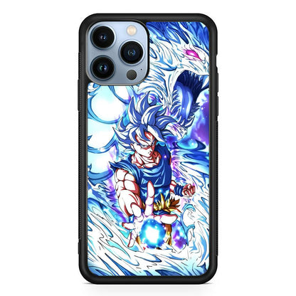 Dragon Ball Z Saiyan and Dragon Psyche iPhone 14 Pro Max Case-Oxvistore