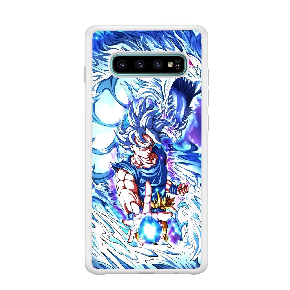 Dragon Ball Z Saiyan and Dragon Psyche Samsung Galaxy S10 Plus Case-Oxvistore