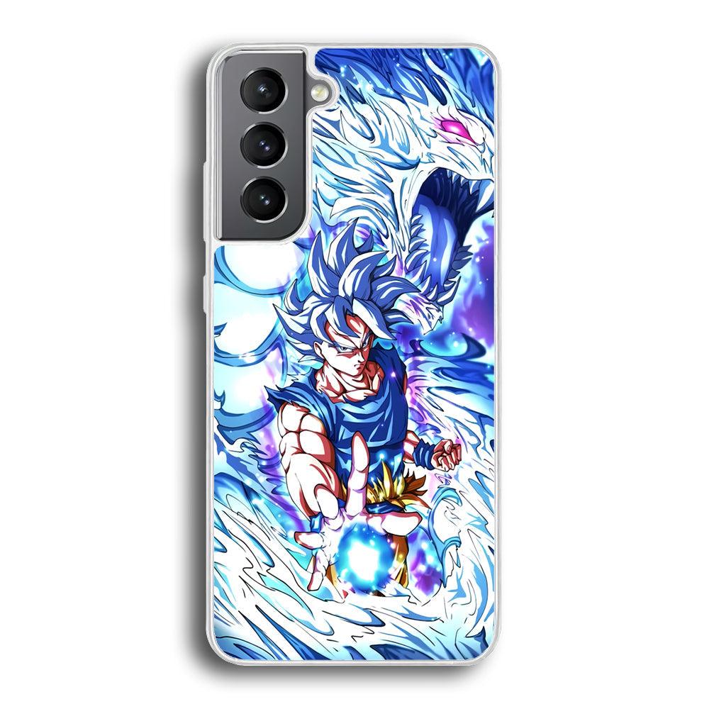 Dragon Ball Z Saiyan and Dragon Psyche Samsung Galaxy S21 Case-Oxvistore