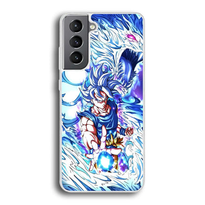 Dragon Ball Z Saiyan and Dragon Psyche Samsung Galaxy S21 Case-Oxvistore