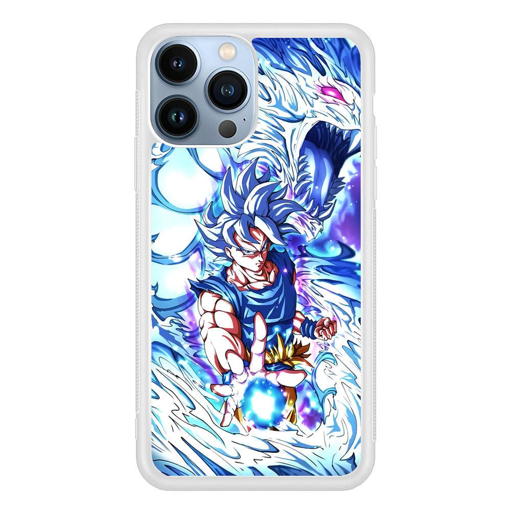 Dragon Ball Z Saiyan and Dragon Psyche iPhone 14 Pro Max Case-Oxvistore