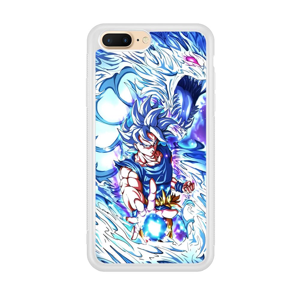 Dragon Ball Z Saiyan and Dragon Psyche iPhone 8 Plus Case-Oxvistore