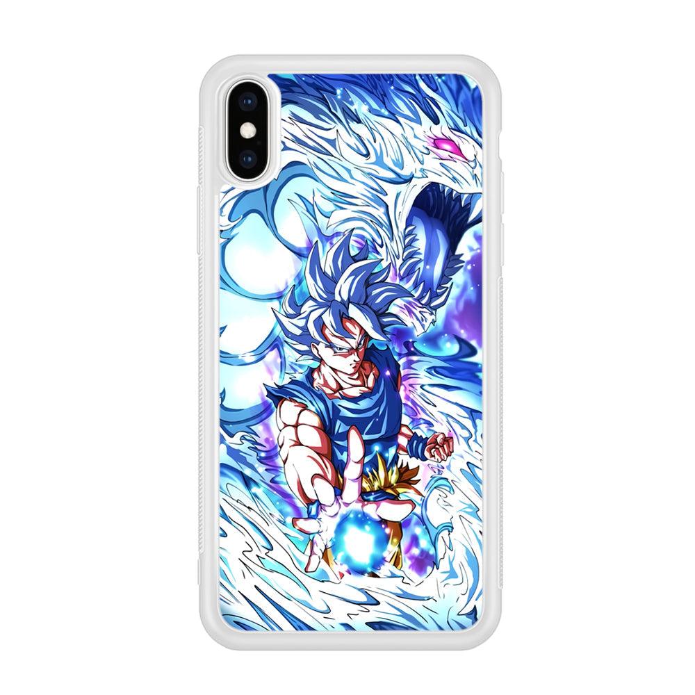 Dragon Ball Z Saiyan and Dragon Psyche iPhone X Case-Oxvistore