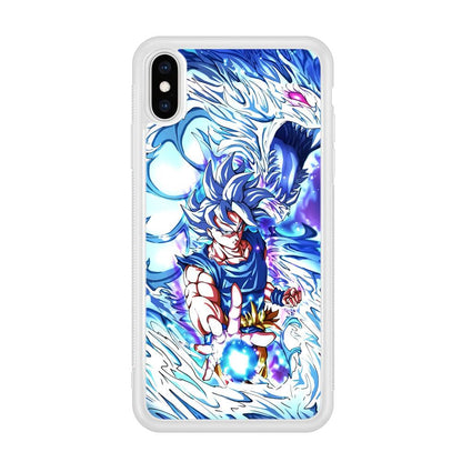 Dragon Ball Z Saiyan and Dragon Psyche iPhone X Case-Oxvistore