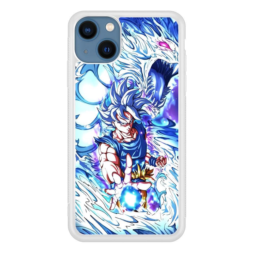 Dragon Ball Z Saiyan and Dragon Psyche iPhone 15 Plus Case-Oxvistore