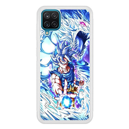 Dragon Ball Z Saiyan and Dragon Psyche Samsung Galaxy A12 Case-Oxvistore