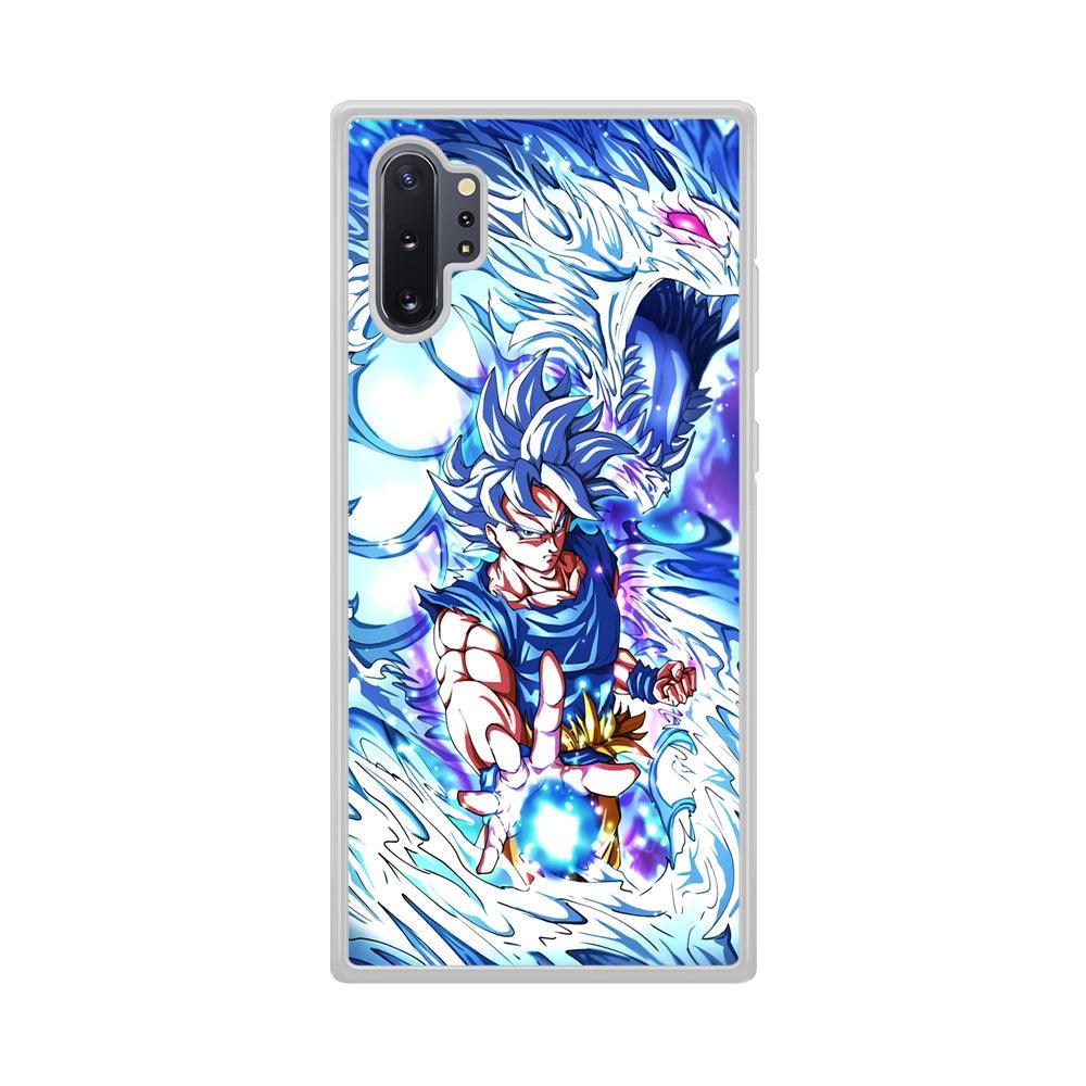 Dragon Ball Z Saiyan and Dragon Psyche Samsung Galaxy Note 10 Plus Case-Oxvistore