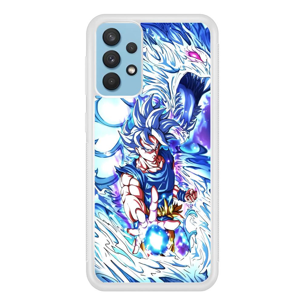 Dragon Ball Z Saiyan and Dragon Psyche Samsung Galaxy A32 Case-Oxvistore