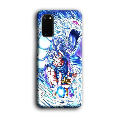 Dragon Ball Z Saiyan and Dragon Psyche Samsung Galaxy S20 Case-Oxvistore