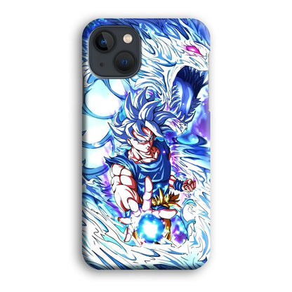 Dragon Ball Z Saiyan and Dragon Psyche iPhone 15 Plus Case-Oxvistore