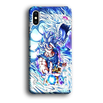 Dragon Ball Z Saiyan and Dragon Psyche iPhone X Case-Oxvistore