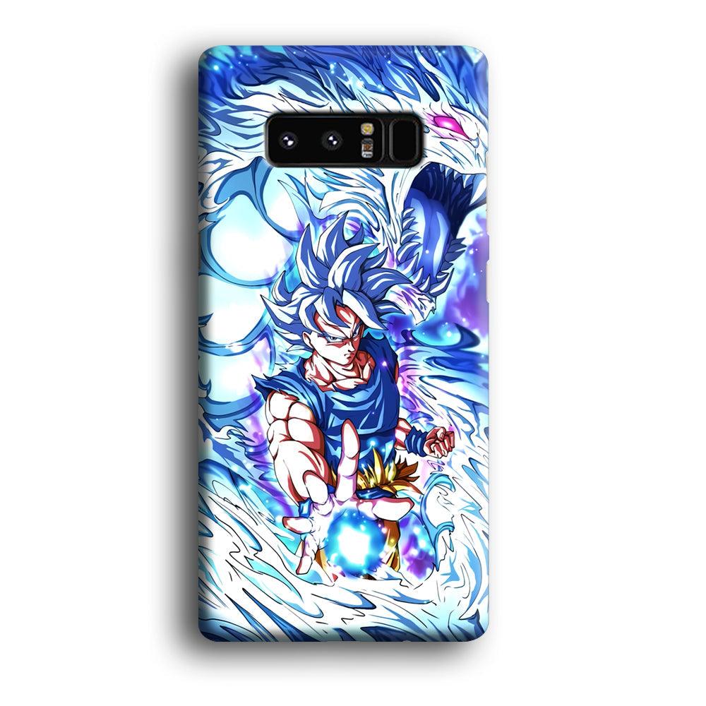 Dragon Ball Z Saiyan and Dragon Psyche Samsung Galaxy Note 8 Case-Oxvistore