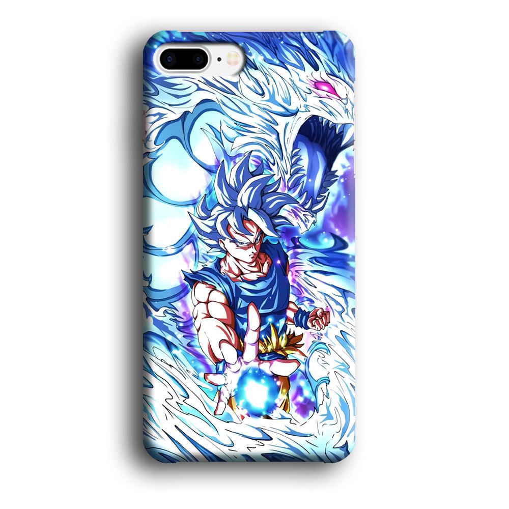 Dragon Ball Z Saiyan and Dragon Psyche iPhone 8 Plus Case-Oxvistore