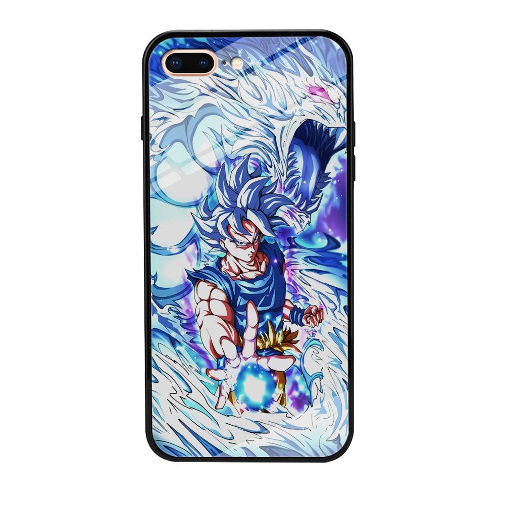 Dragon Ball Z Saiyan and Dragon Psyche iPhone 8 Plus Case-Oxvistore