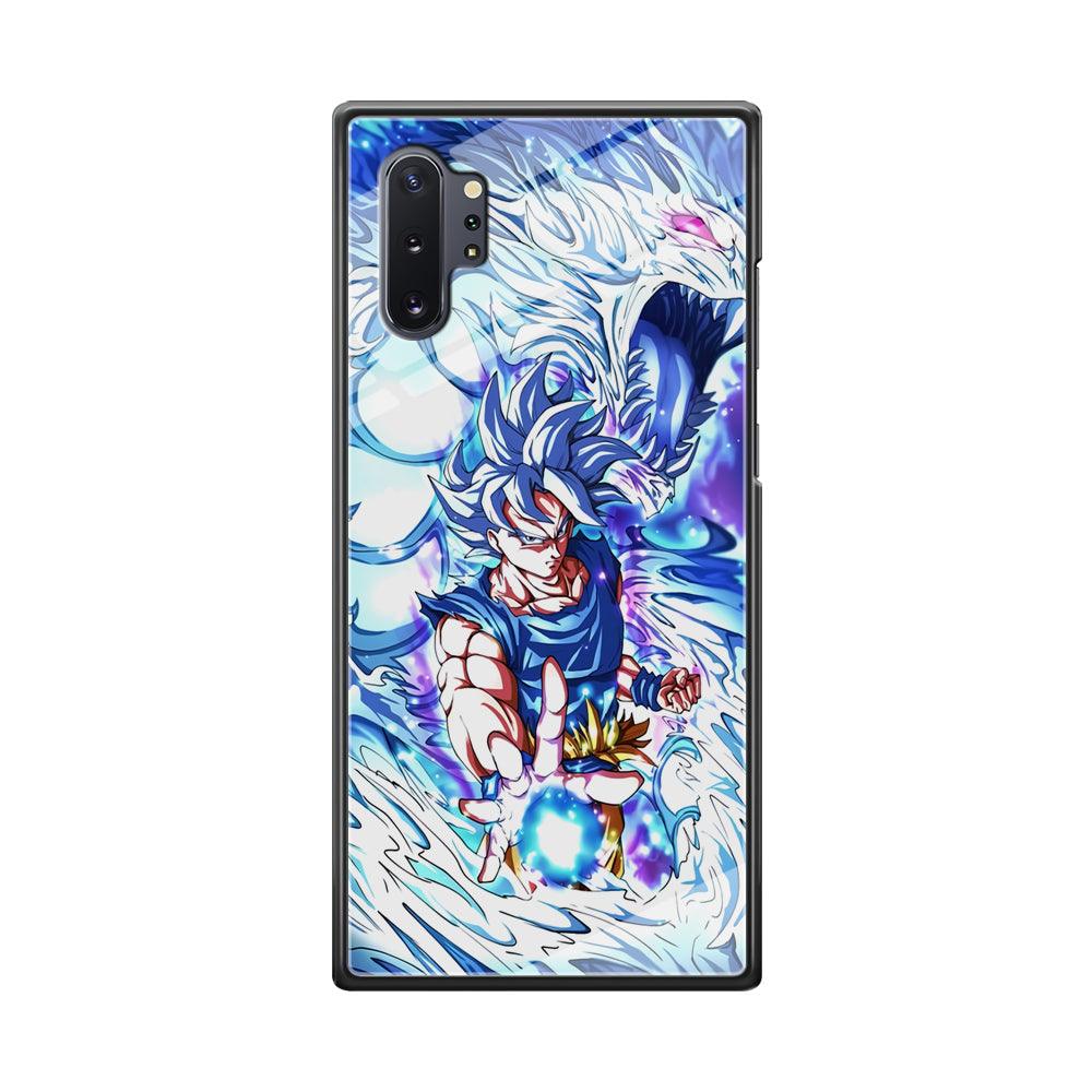 Dragon Ball Z Saiyan and Dragon Psyche Samsung Galaxy Note 10 Plus Case-Oxvistore