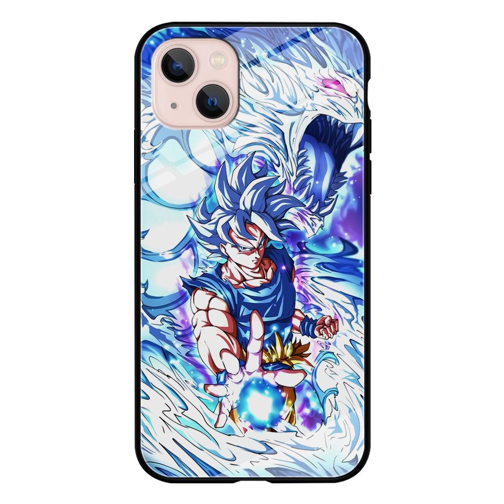 Dragon Ball Z Saiyan and Dragon Psyche iPhone 15 Plus Case-Oxvistore