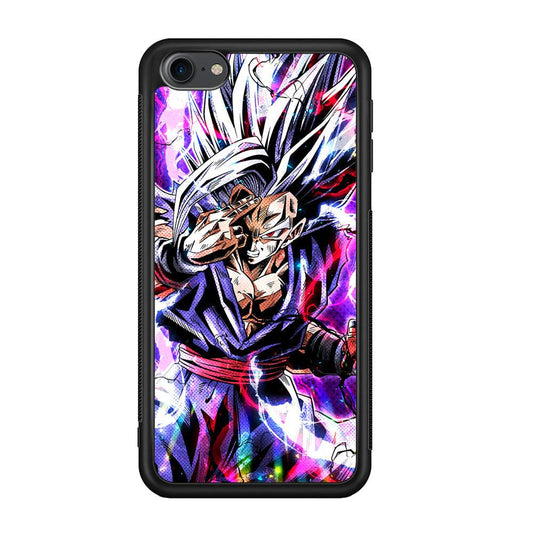 Dragon Ball Z The Mind Power iPod Touch 6 Case-Rubber Black (2D Case)-Oxvistore