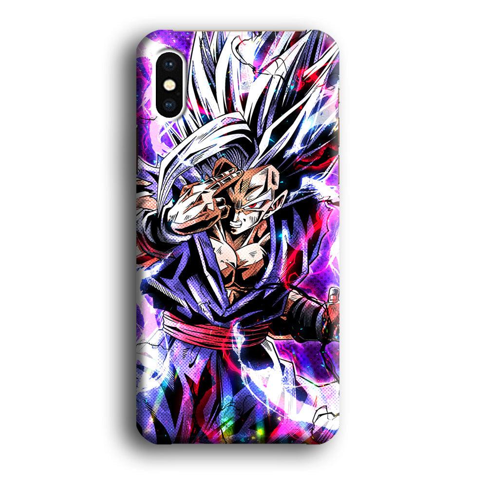 Dragon Ball Z The Mind Power iPhone X Case-Oxvistore