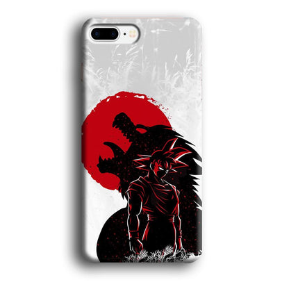 Dragon Ball Blood Red Moon iPhone 7 Plus Case-Oxvistore