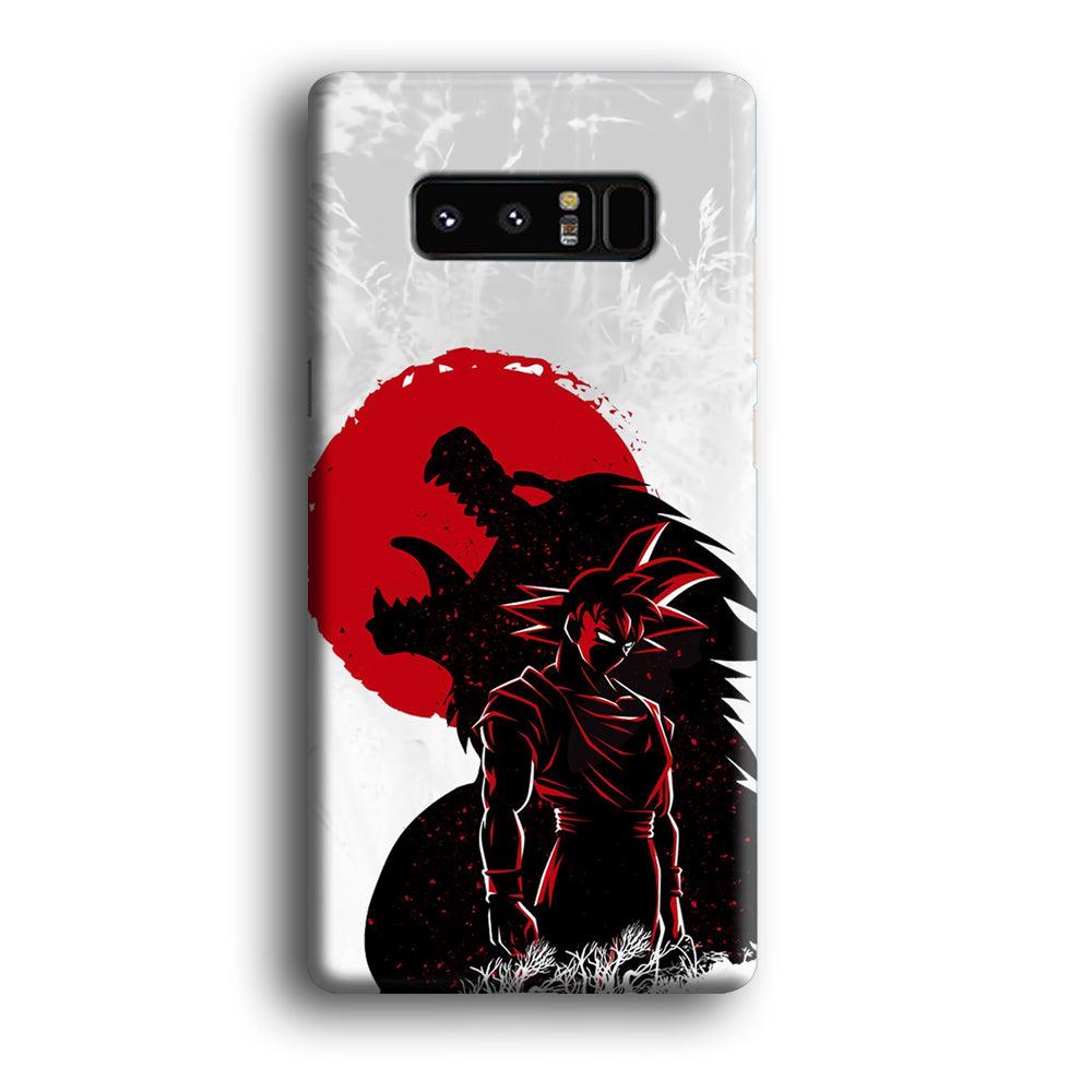 Dragon Ball Blood Red Moon Samsung Galaxy Note 8 Case-Oxvistore