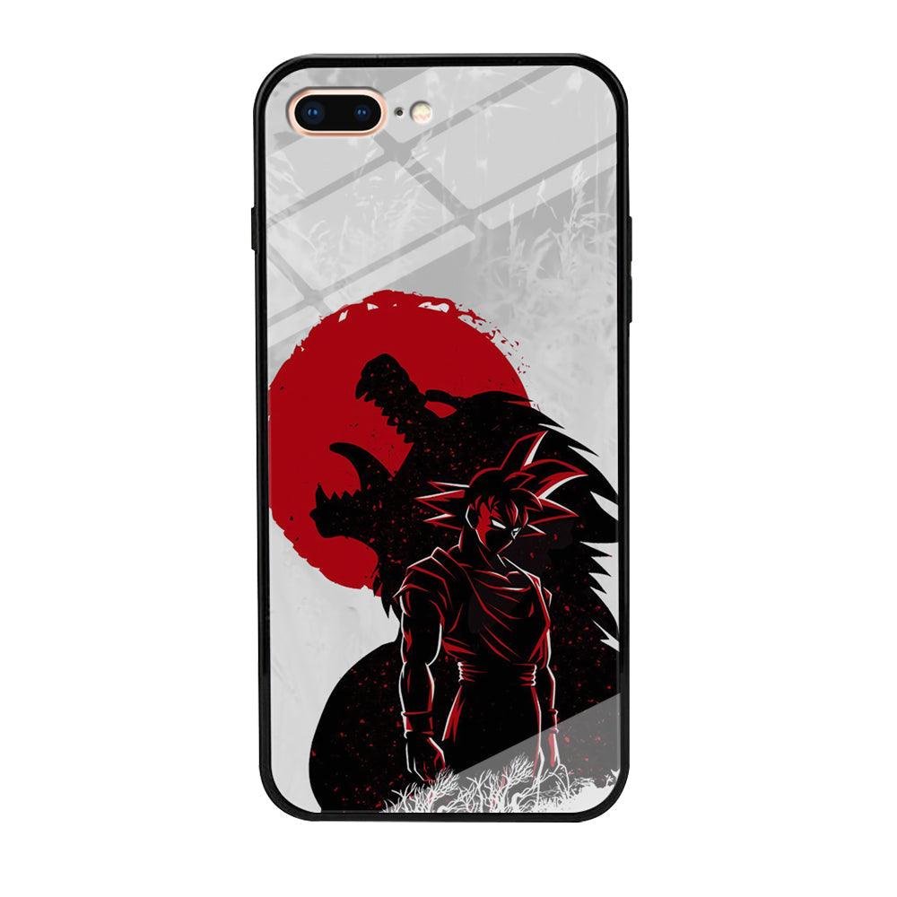 Dragon Ball Blood Red Moon iPhone 7 Plus Case-Oxvistore