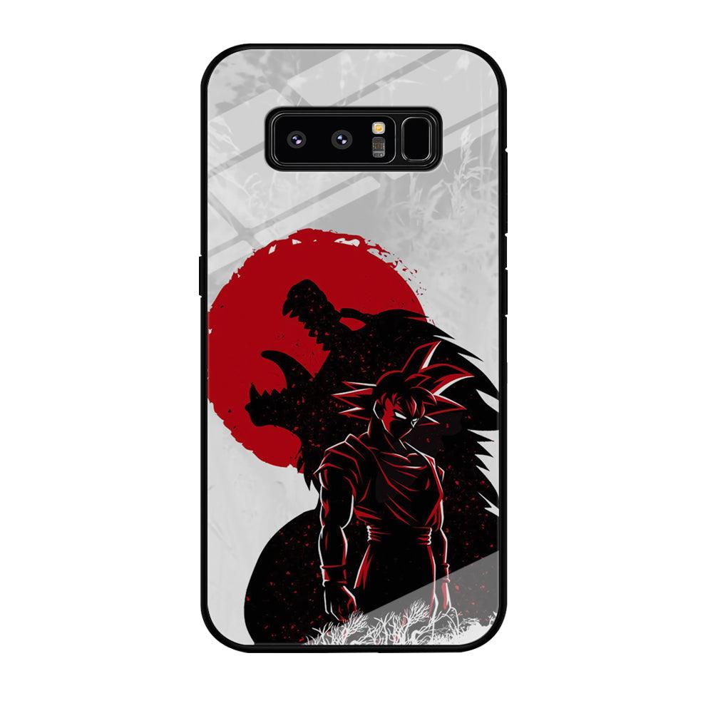 Dragon Ball Blood Red Moon Samsung Galaxy Note 8 Case-Oxvistore