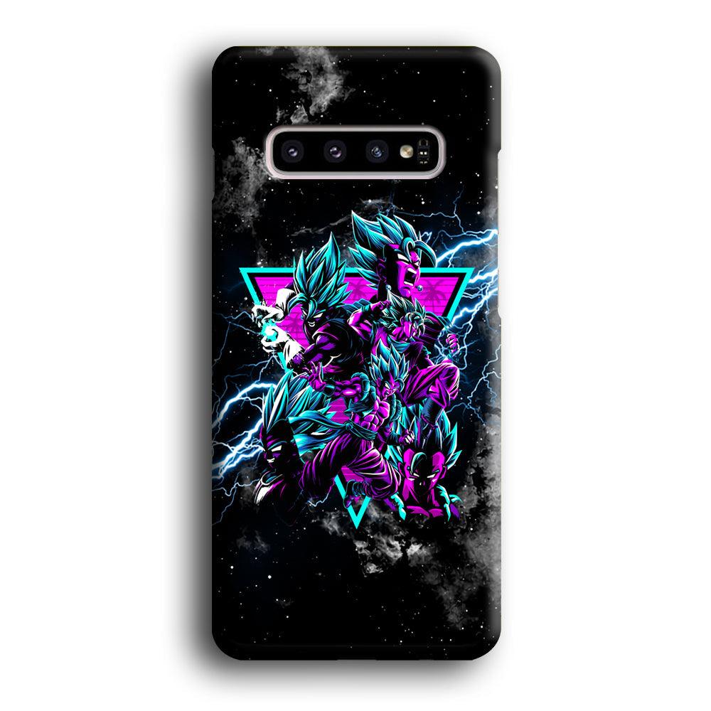 Dragon Ball Triangle of Force Samsung Galaxy S10 Case-Oxvistore