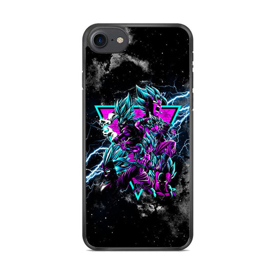 Dragon Ball Triangle of Force iPhone 8 Case-3D Case-Oxvistore