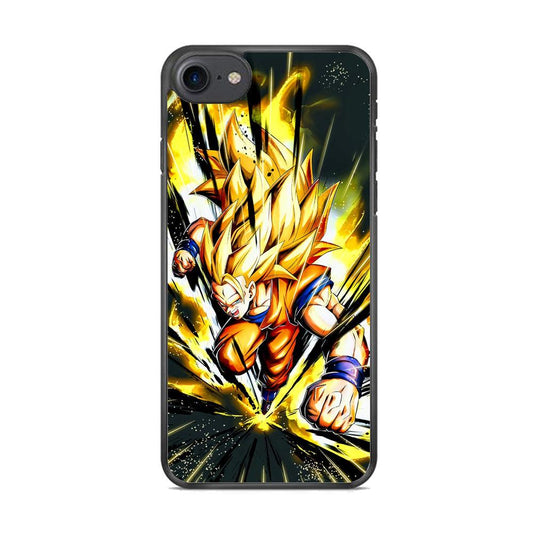Dragon Ball Z Path of Faith iPhone 8 Case-Rubber Black (2D Case)-Oxvistore