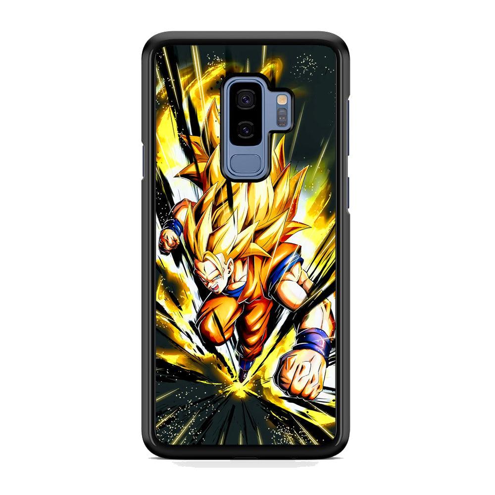 Dragon Ball Z Path of Faith Samsung Galaxy S9 Plus Case-Rubber Black (2D Case)-Oxvistore