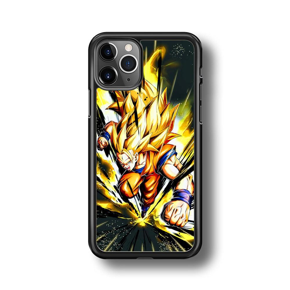 Dragon Ball Z Path of Faith iPhone 11 Pro Max Case-Rubber Black (2D Case)-Oxvistore