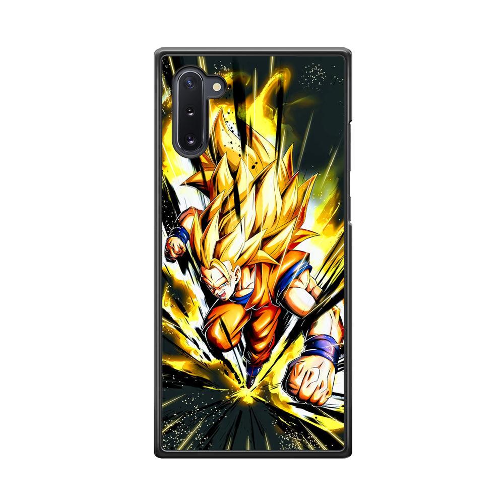 Dragon Ball Z Path of Faith Samsung Galaxy Note 10 Case-Rubber White (2D Case)-Oxvistore
