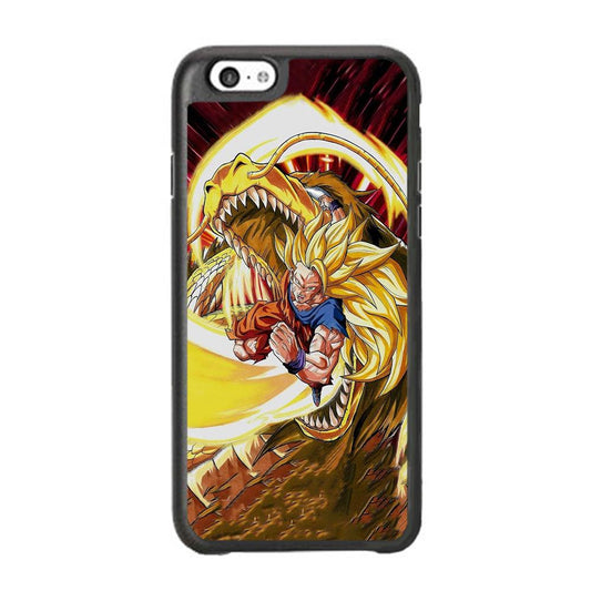 Dragon Ball Z Power of The Dragon iPhone 6 Plus | 6s Plus Case-Rubber Black (2D Case)-Oxvistore