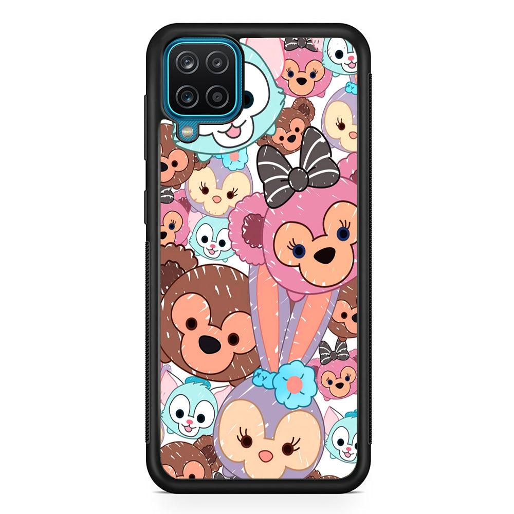 Duffy The Disney Bear Art Collage Samsung Galaxy A12 Case-Oxvistore