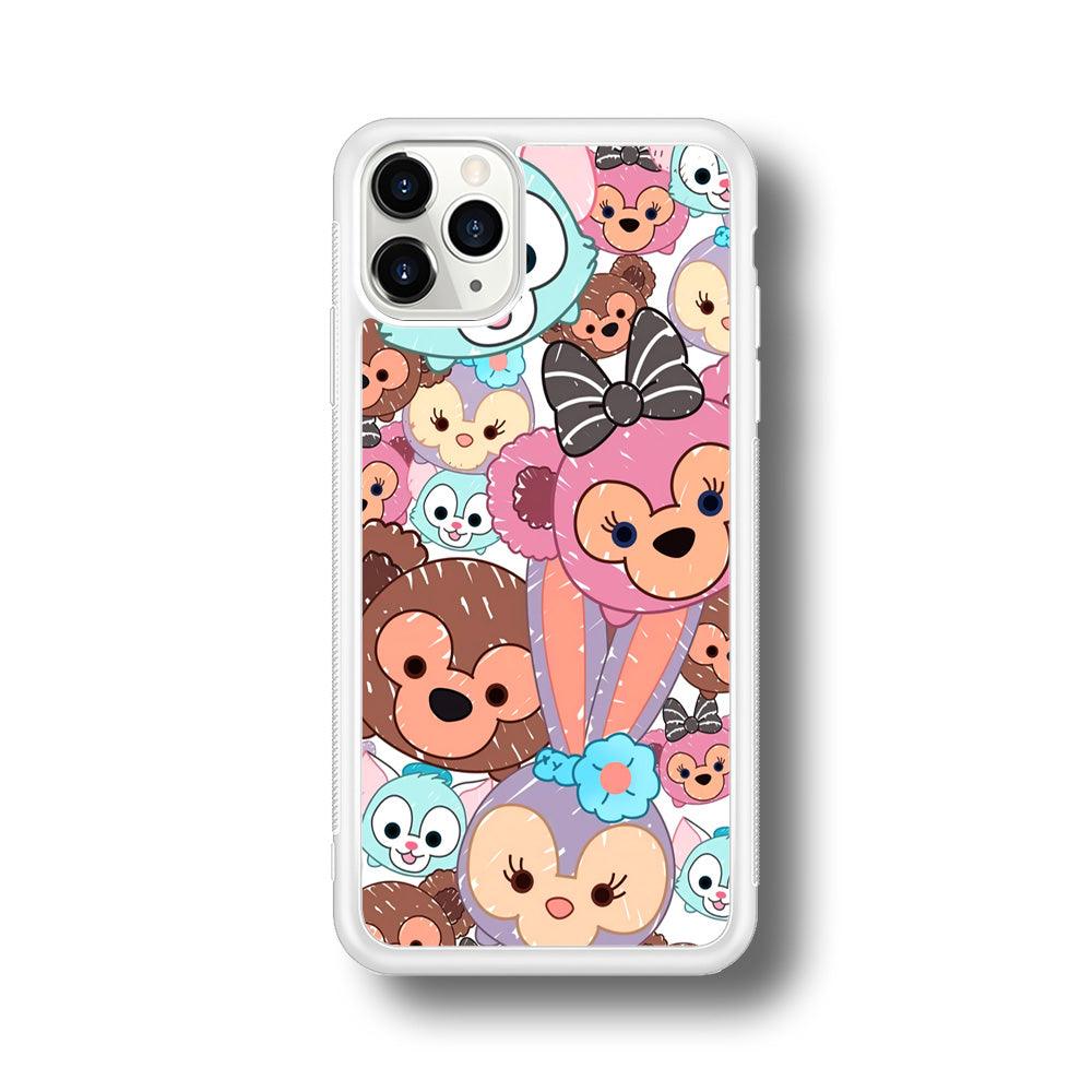 Duffy The Disney Bear Art Collage iPhone 11 Pro Case-Oxvistore