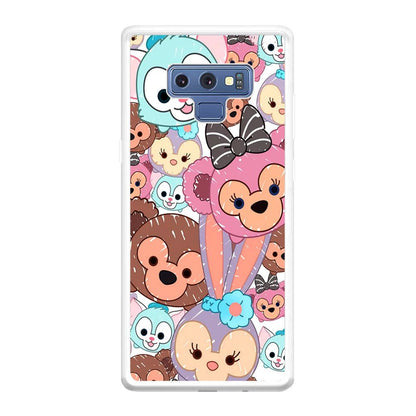 Duffy The Disney Bear Art Collage Samsung Galaxy Note 9 Case-Oxvistore