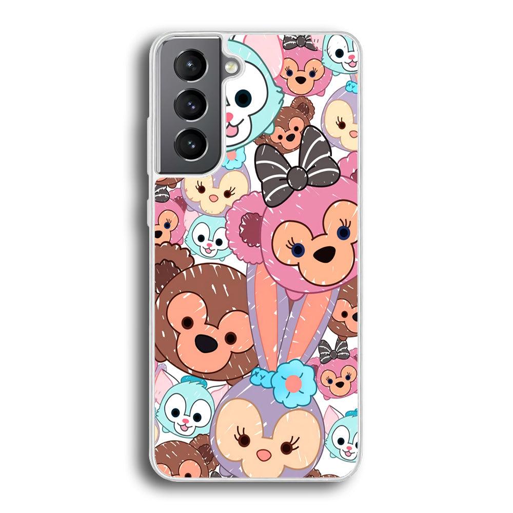 Duffy The Disney Bear Art Collage Samsung Galaxy S21 Plus Case-Oxvistore