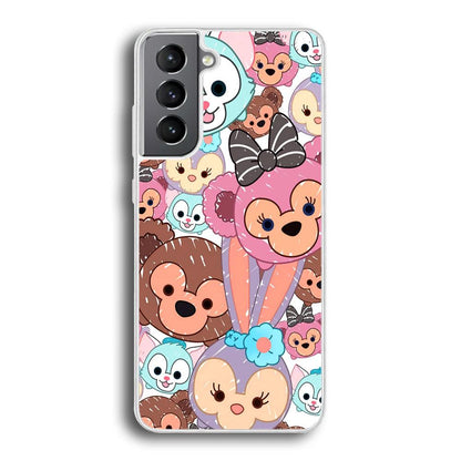 Duffy The Disney Bear Art Collage Samsung Galaxy S21 Plus Case-Oxvistore