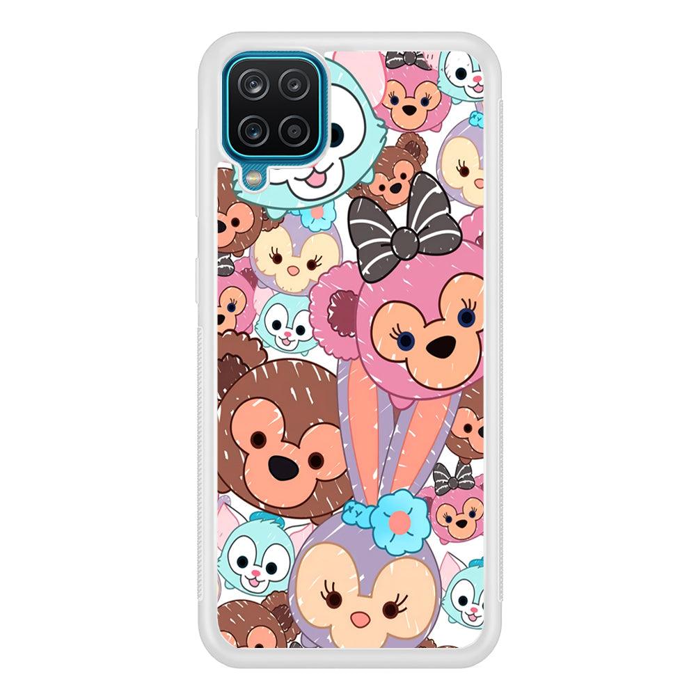 Duffy The Disney Bear Art Collage Samsung Galaxy A12 Case-Oxvistore